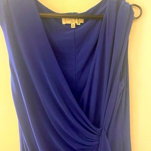 Kasper size 14 royal blue dress.